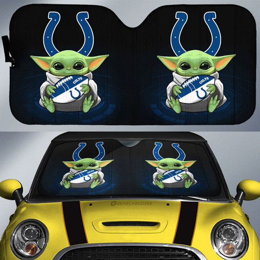 Indianapolis Colts Car Sunshade Custom Car Accessories For Fan - Gearcarcover - 1