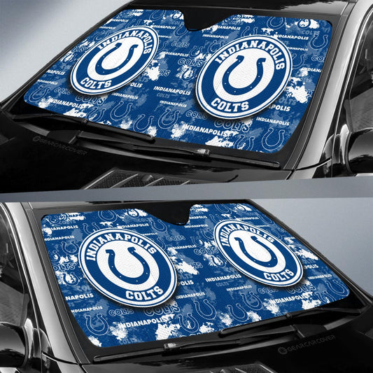 Indianapolis Colts Car Sunshade Custom Car Accessories - Gearcarcover - 2