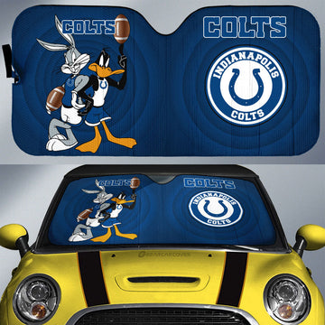 Indianapolis Colts Car Sunshade Custom Car Accessories - Gearcarcover - 1