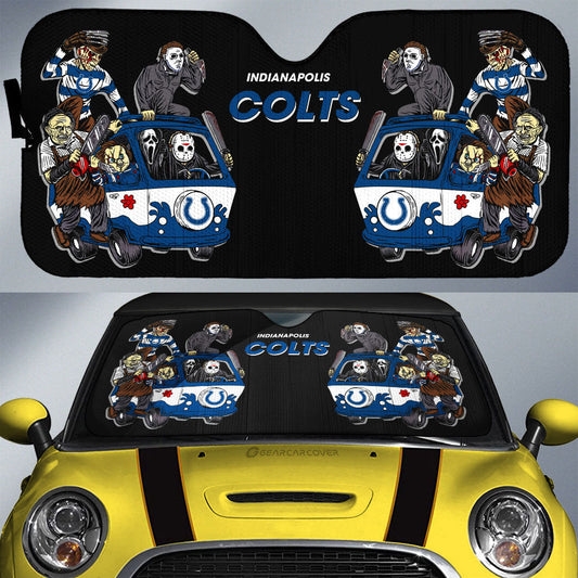 Indianapolis Colts Car Sunshade Custom Car Accessories - Gearcarcover - 1