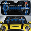 Indianapolis Colts Car Sunshade Custom Car Accessories - Gearcarcover - 1