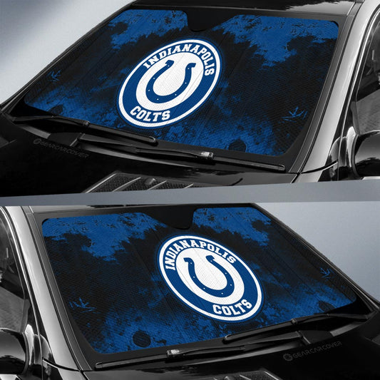 Indianapolis Colts Car Sunshade Custom Car Accessories - Gearcarcover - 2