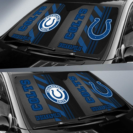 Indianapolis Colts Car Sunshade Custom Car Accessories - Gearcarcover - 2