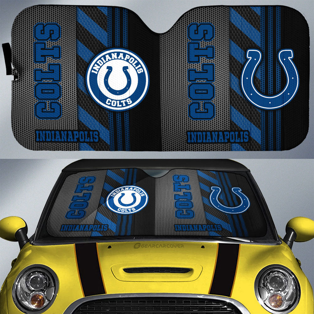 Indianapolis Colts Car Sunshade Custom Car Accessories - Gearcarcover - 1