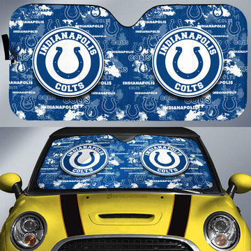Indianapolis Colts Car Sunshade Custom Car Accessories - Gearcarcover - 1