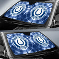 Indianapolis Colts Car Sunshade Custom Tie Dye Car Accessories - Gearcarcover - 2