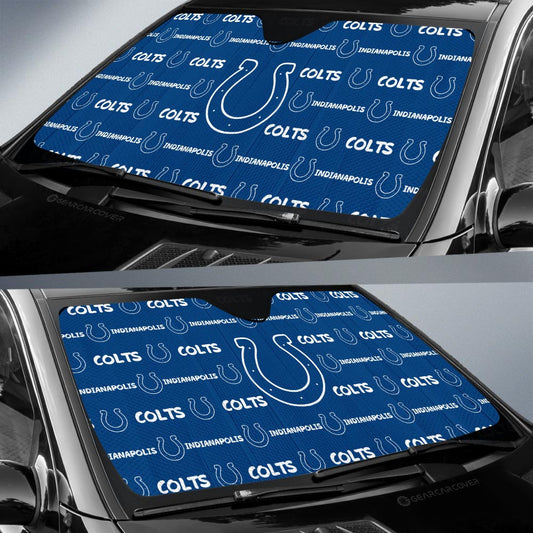 Indianapolis Colts Car Sunshade Sporty Team Collection - Gearcarcover - 2