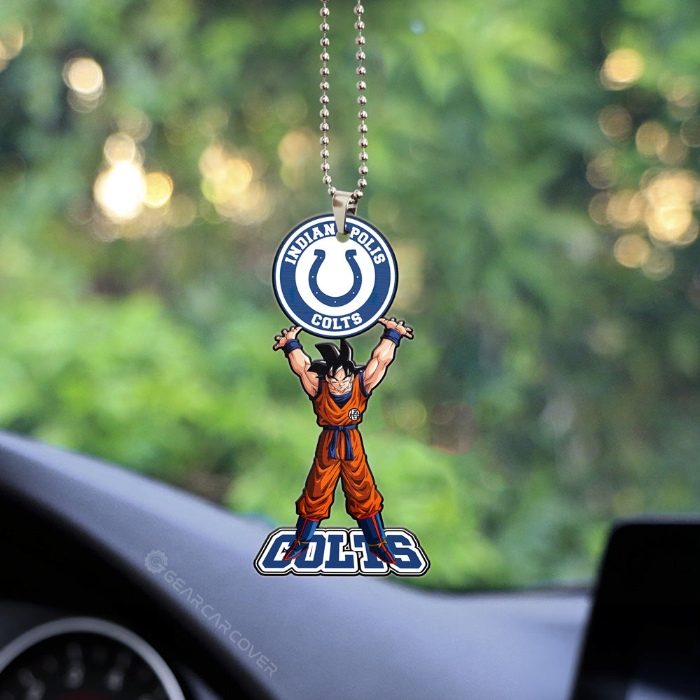 Indianapolis Colts Ornament Goku Car Accessories - Gearcarcover - 2