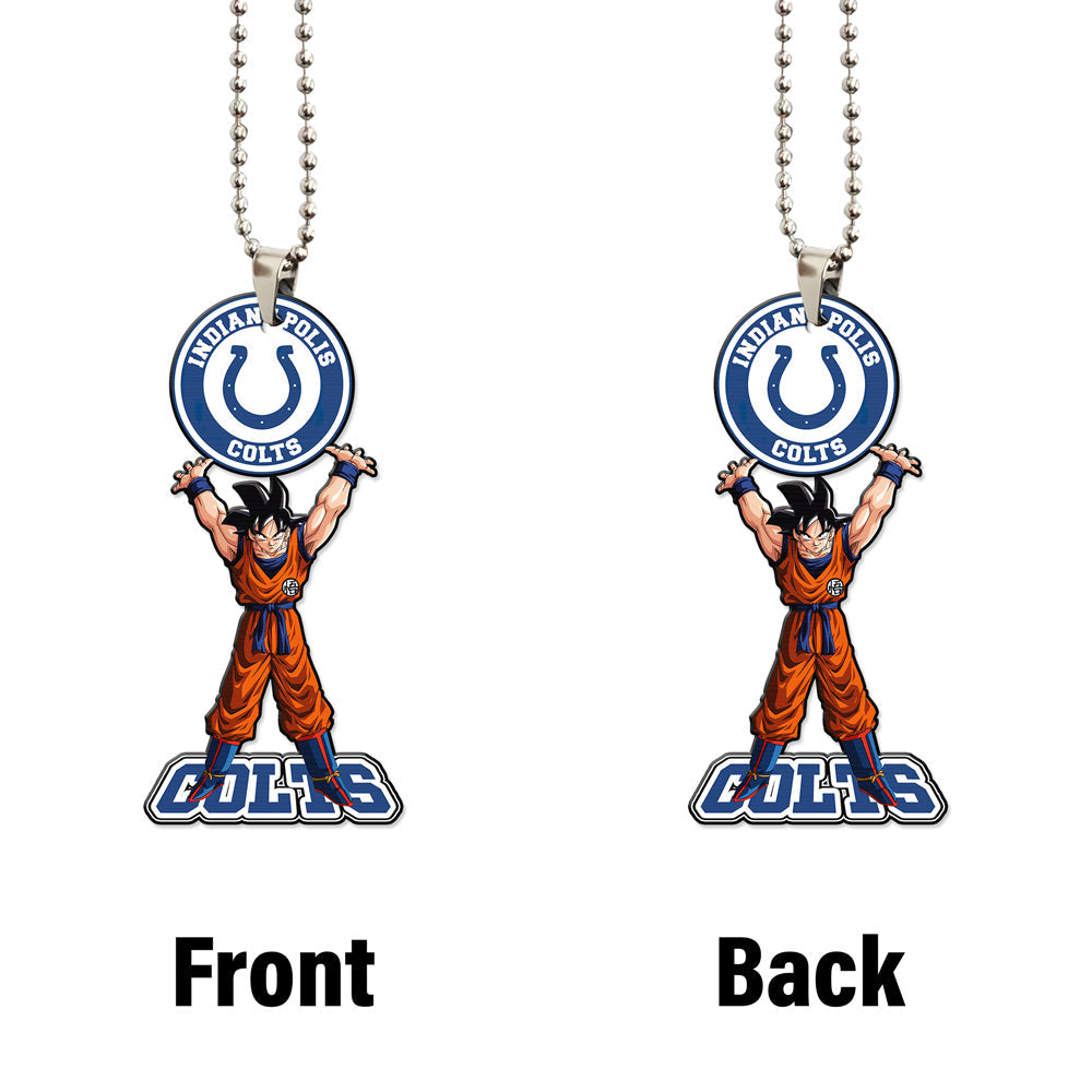 Indianapolis Colts Ornament Goku Car Accessories - Gearcarcover - 4