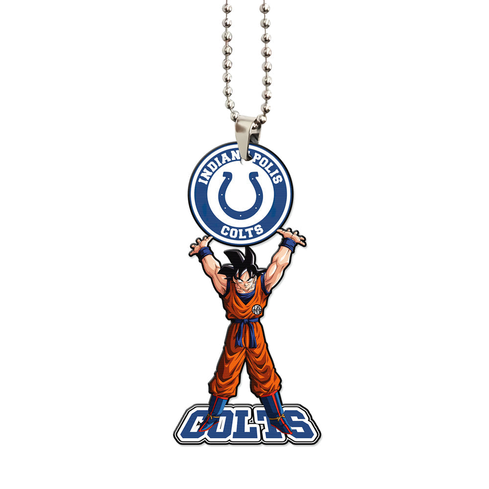 Indianapolis Colts Ornament Goku Car Accessories - Gearcarcover - 1