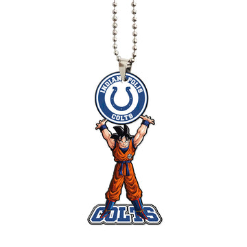 Indianapolis Colts Ornament Goku Car Accessories - Gearcarcover - 1