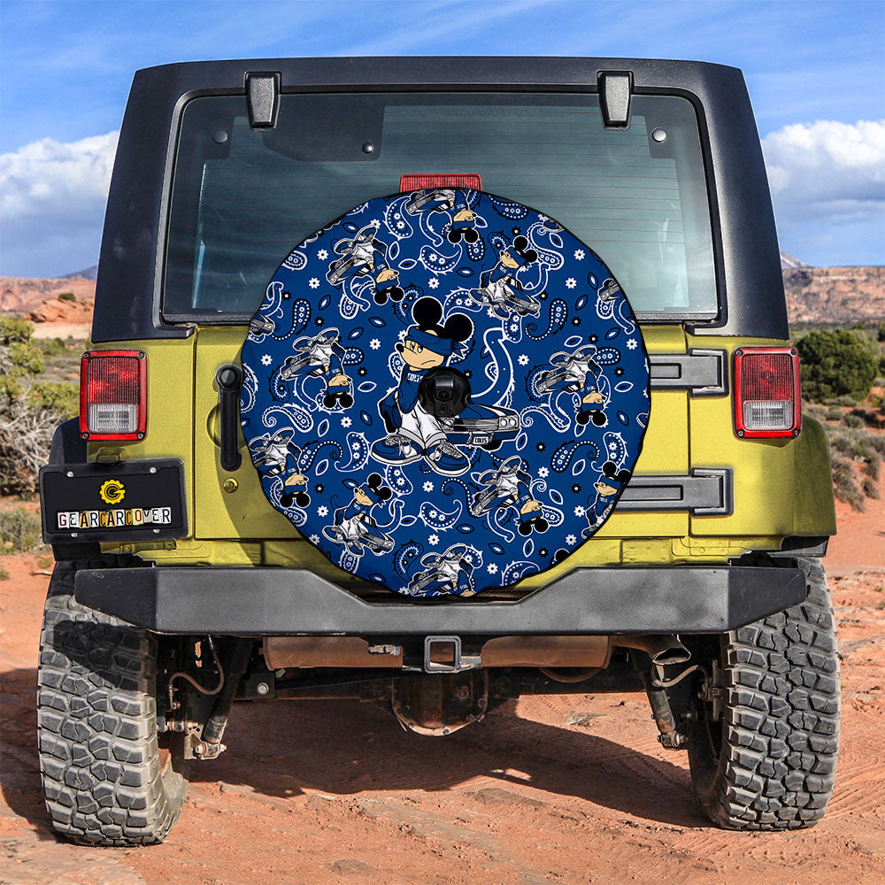 Indianapolis Colts Spare Tire Covers Camera Hole Cartoon Theme Collection - Gearcarcover - 3