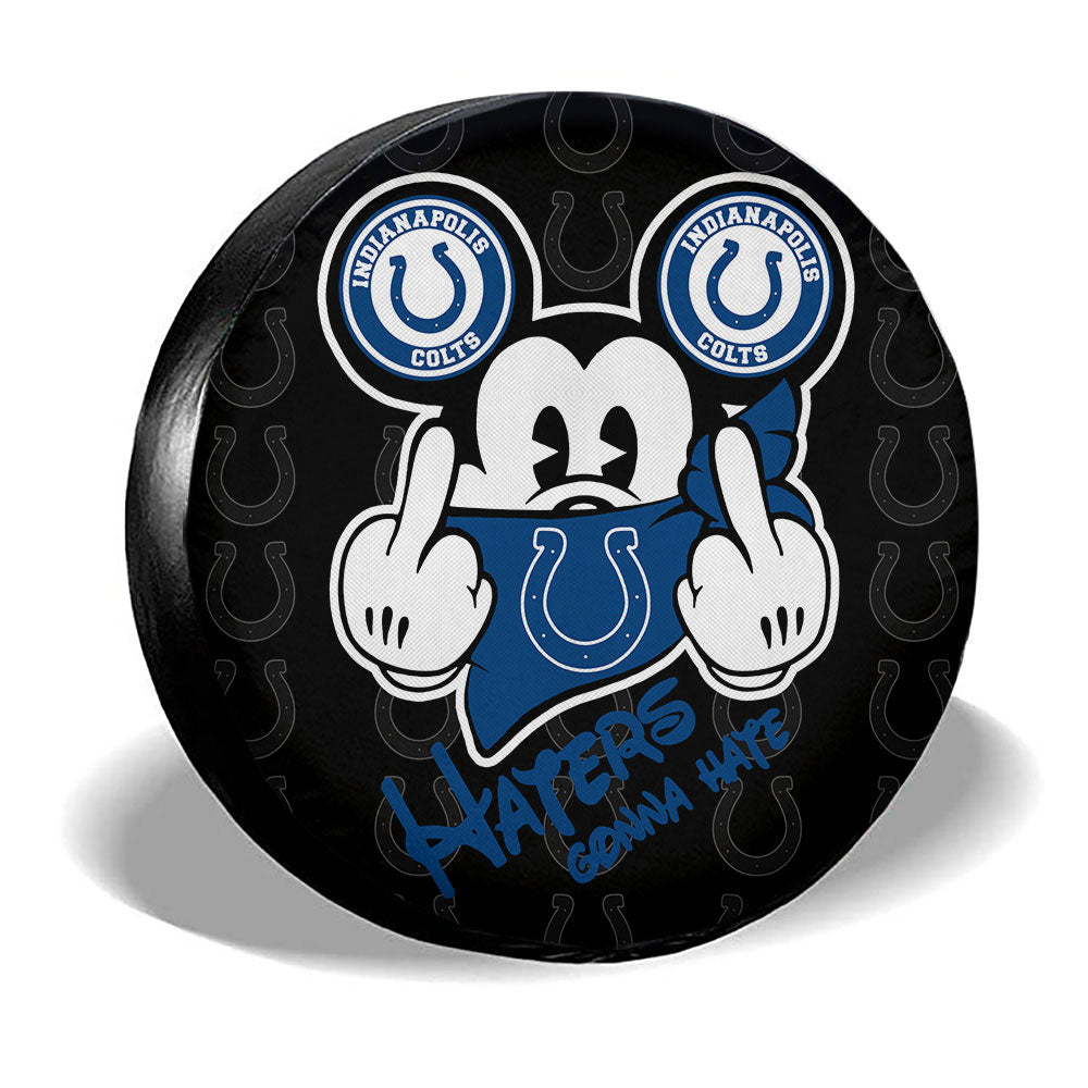 Indianapolis Colts Spare Tire Covers Custom Car Accessories - Gearcarcover - 3