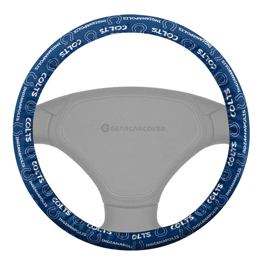 Indianapolis Colts Steering Wheel Cover Sporty Team Collection - Gearcarcover - 2