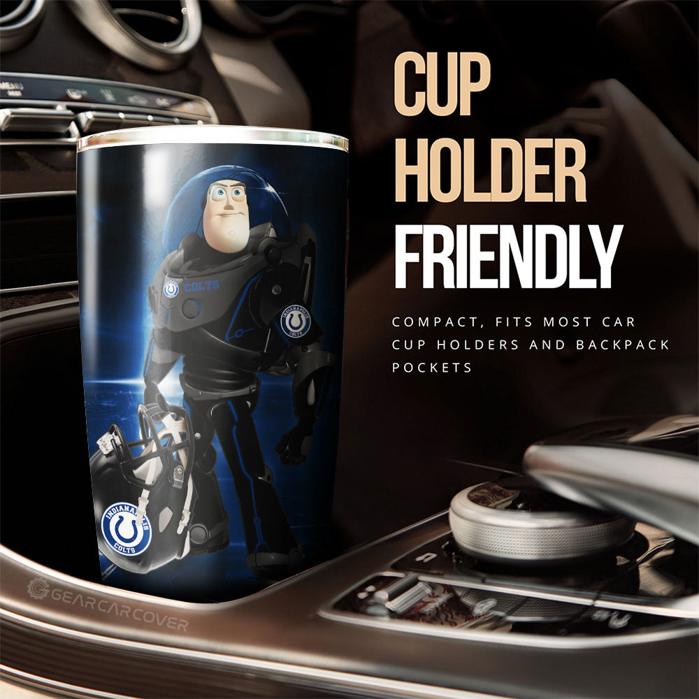 Indianapolis Colts Tumbler Cup Custom Car Accessories For Fan - Gearcarcover - 3