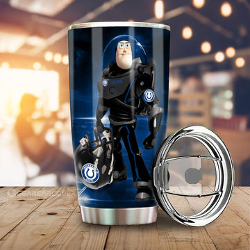 Indianapolis Colts Tumbler Cup Custom Car Accessories For Fan - Gearcarcover - 1