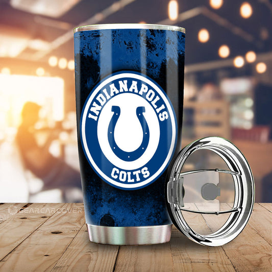 Indianapolis Colts Tumbler Cup Custom Car Accessories - Gearcarcover - 2