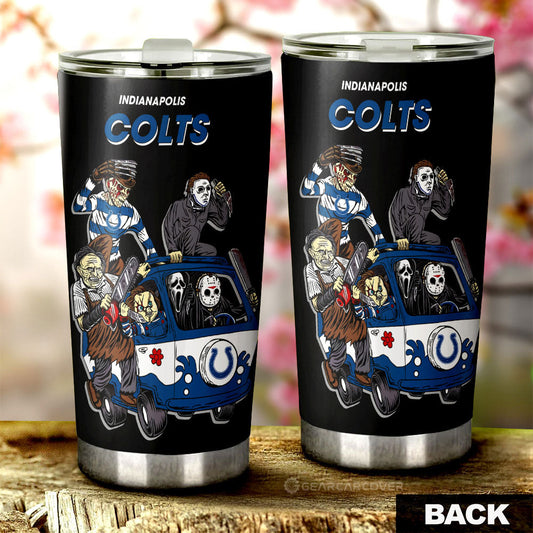 Indianapolis Colts Tumbler Cup Custom Car Accessories - Gearcarcover - 2