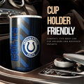 Indianapolis Colts Tumbler Cup Custom Car Accessories - Gearcarcover - 3