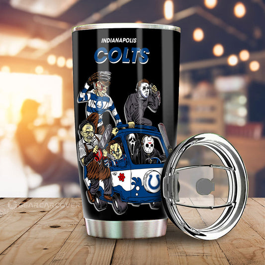 Indianapolis Colts Tumbler Cup Custom Car Accessories - Gearcarcover - 1