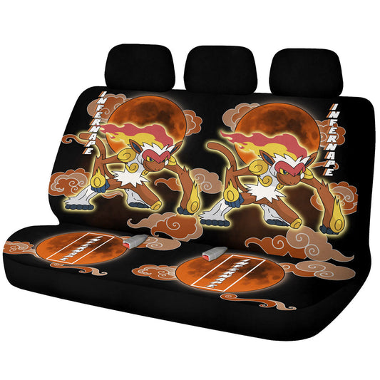 Infernape Car Back Seat Covers Custom Car Accessories - Gearcarcover - 1
