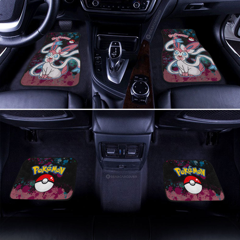 Infernape Car Floor Mats Custom Tie Dye Style Anime Car Accessories - Gearcarcover - 3