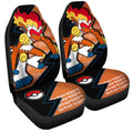 Infernape Car Seat Covers Custom Anime Car Accessories - Gearcarcover - 3