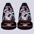 Infernape Car Seat Covers Custom Tie Dye Style Anime Car Accessories - Gearcarcover - 4