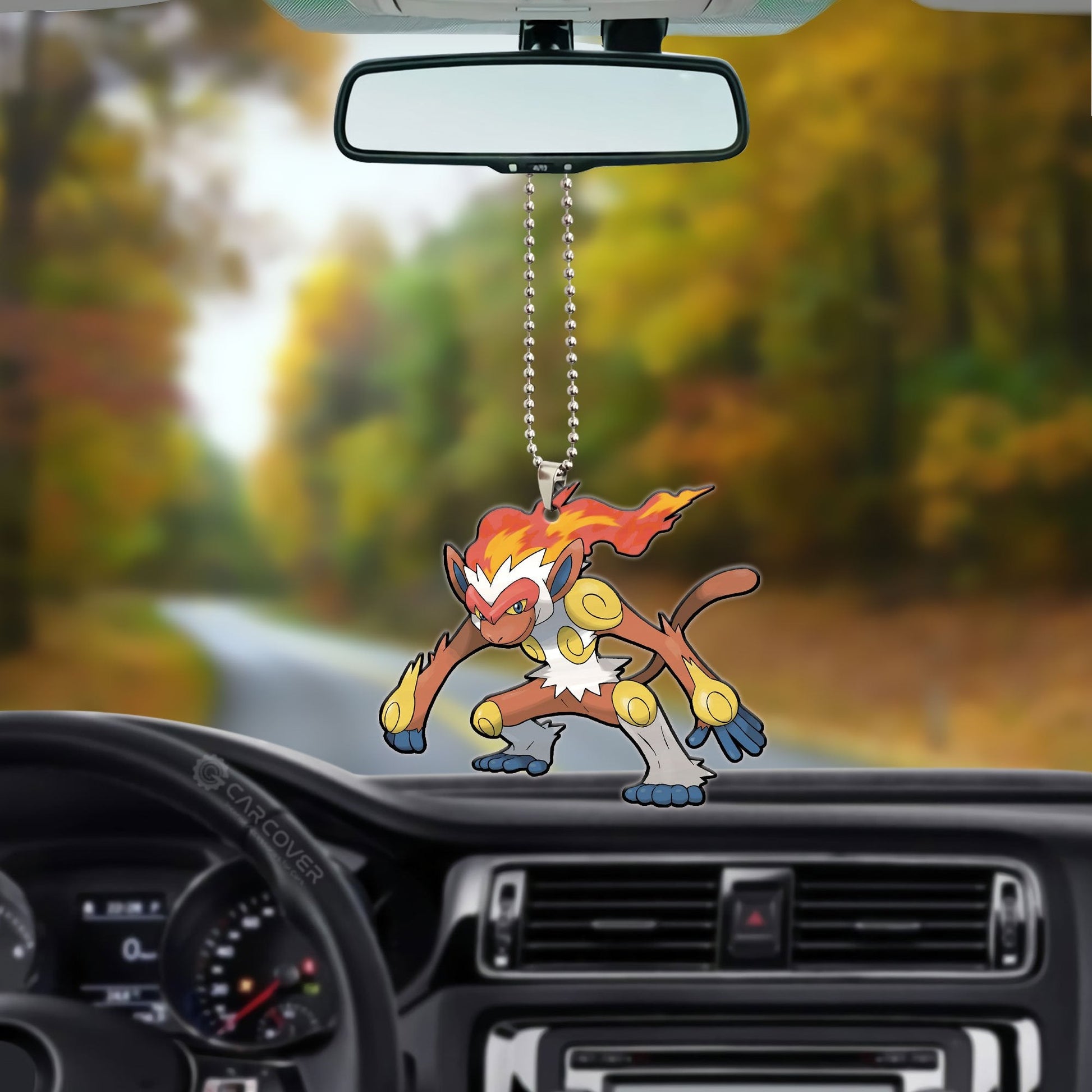 Infernape Ornament Custom Anime Car Accessories - Gearcarcover - 3