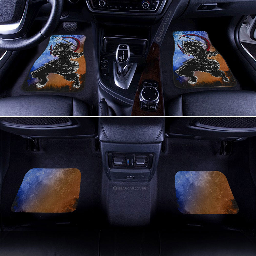 Inosuke Hashibira Car Floor Mats Custom Car Accessories - Gearcarcover - 2