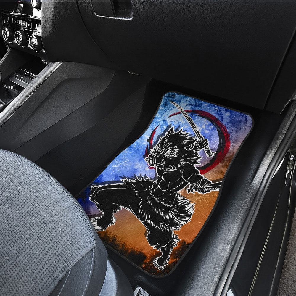 Inosuke Hashibira Car Floor Mats Custom Car Accessories - Gearcarcover - 3