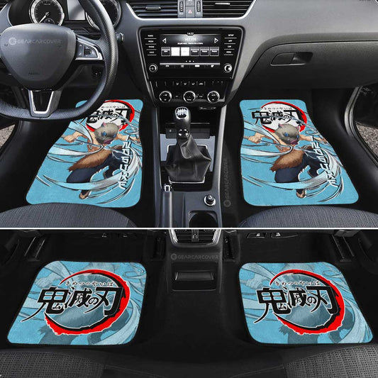 Inosuke Hashibira Car Floor Mats Custom Car Accessories - Gearcarcover - 2