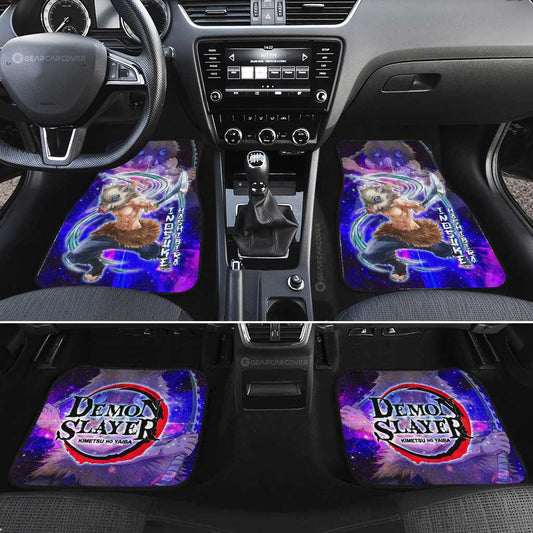 Inosuke Hashibira Car Floor Mats Custom Characters Car Accessories - Gearcarcover - 2