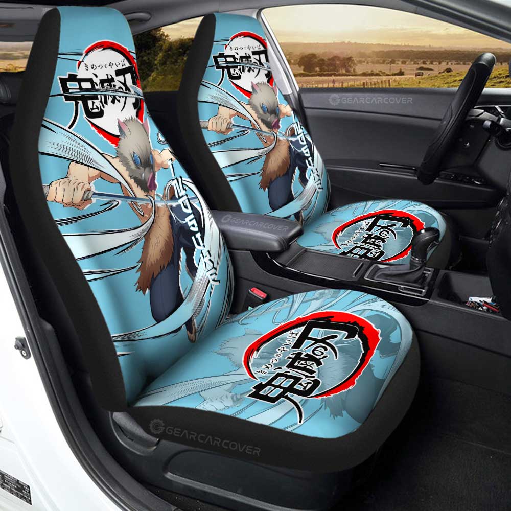 Inosuke Hashibira Car Seat Covers Custom Car Accessories - Gearcarcover - 2