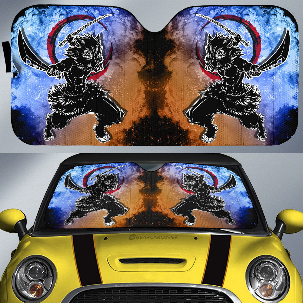 Inosuke Hashibira Car Sunshade Custom Car Accessories - Gearcarcover - 1