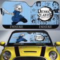 Inosuke Hashibira Car Sunshade Custom Car Accessories Manga Style - Gearcarcover - 1
