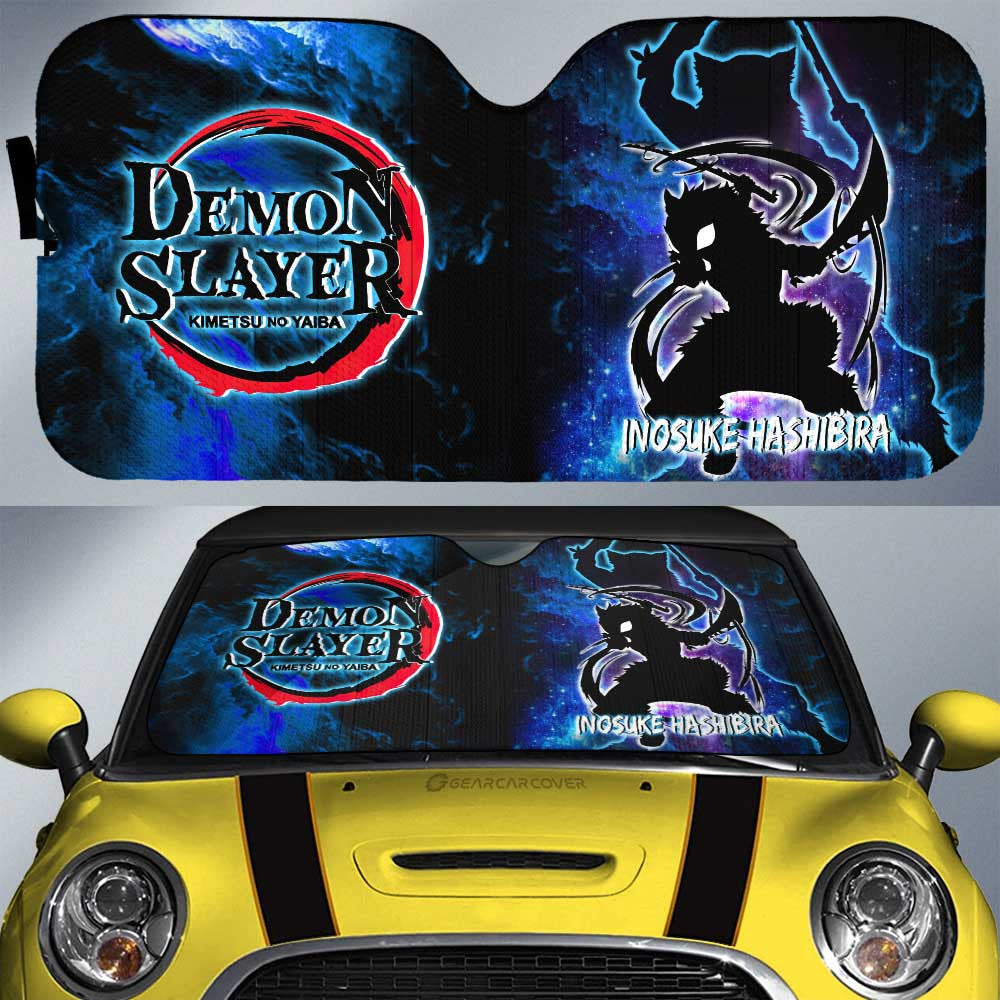 Inosuke Hashibira Car Sunshade Custom - Gearcarcover - 1