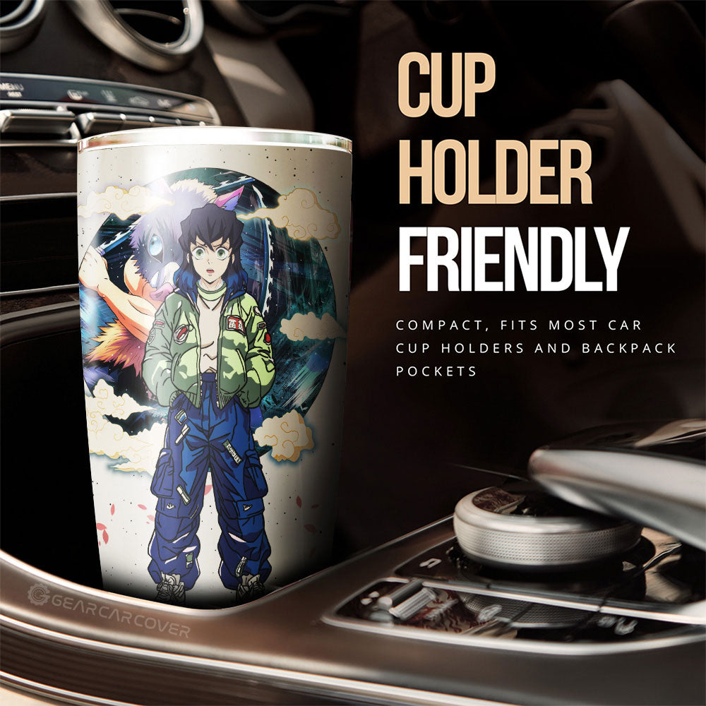 Inosuke Hashibira Tumbler Cup Anime Collection - Gearcarcover - 3