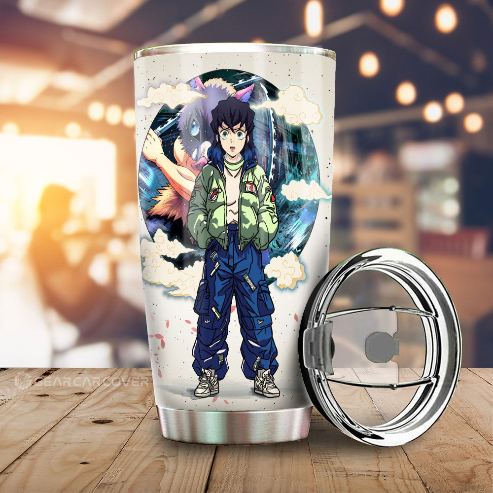 Inosuke Hashibira Tumbler Cup Anime Collection - Gearcarcover - 1