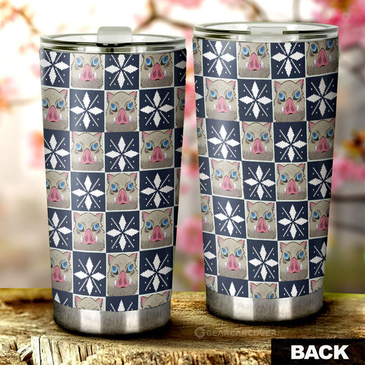 Inosuke Hashibira Tumbler Cup Custom Anime Car Accessories - Gearcarcover - 2