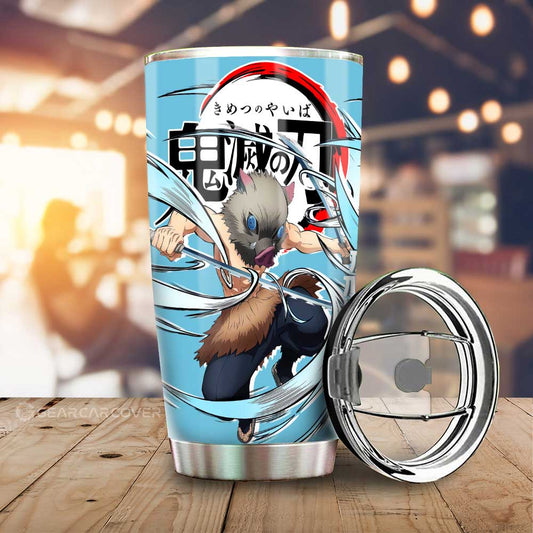 Inosuke Hashibira Tumbler Cup Custom Car Accessories - Gearcarcover - 1