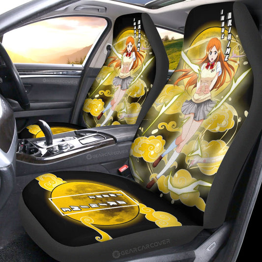 Inoue Orihime Car Seat Covers Custom Bleach Car Interior Accessories - Gearcarcover - 2