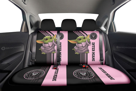 Inter Miami CF Car Back Seat Covers Custom Car Accessories - Gearcarcover - 2