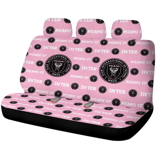 Inter Miami CF Car Back Seat Covers Sporty Team Collection - Gearcarcover - 1
