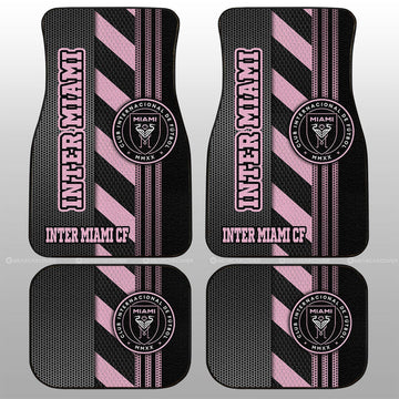Inter Miami CF Car Floor Mats Custom Car Accessories - Gearcarcover - 1