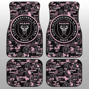 Inter Miami CF Car Floor Mats Custom Car Accessories - Gearcarcover - 1