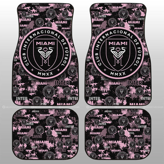 Inter Miami CF Car Floor Mats Custom Car Accessories - Gearcarcover - 1