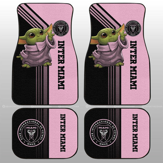 Inter Miami CF Car Floor Mats Custom Car Accessories - Gearcarcover - 1