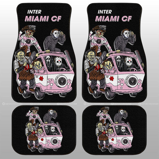 Inter Miami CF Car Floor Mats Custom Car Accessories - Gearcarcover - 1