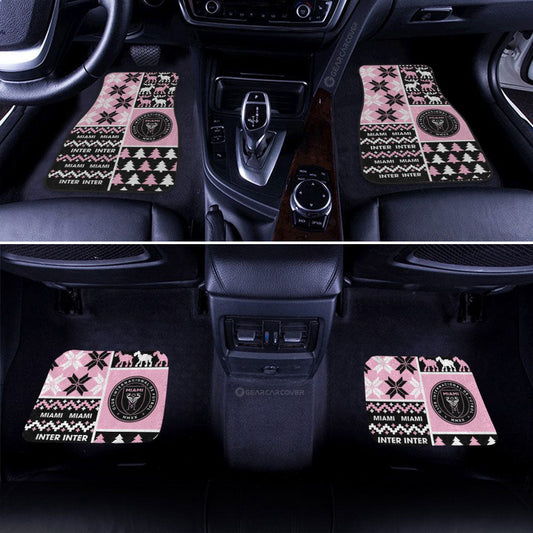 Inter Miami CF Car Floor Mats Custom Ugly Style Car Accessories - Gearcarcover - 2
